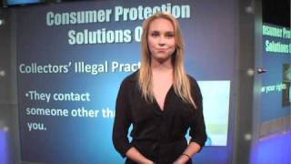 Consumer rights in debt collection cases. Stop collection agency harassment cold!