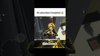 50 Subscribers Complete 😳❤️ Thank You Guys 🔥#scarfall#shivzonex #gaming