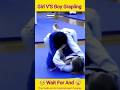 Wrestling Girl vs Boy - Clash of row power #grappling #shorts #mma #bteamjiujitsu #mixedmartialarts