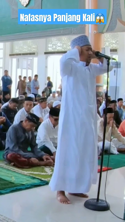 azan paling merdu✅ muammar za nangis dgr suara azan mirip begini😱😭