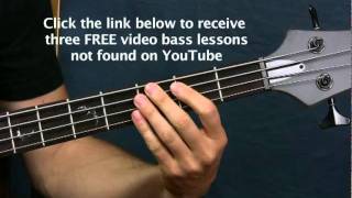 easy bass guitar lesson highway to  hell acdc chords