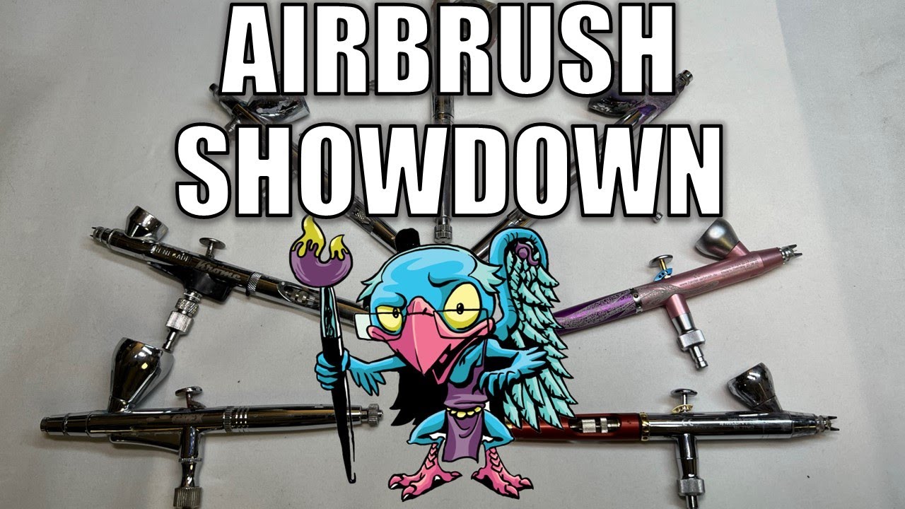 Comparing Airbrush Brands HC 383 YouTube