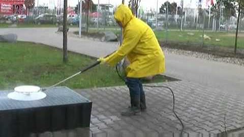 Load cell subjected to extreme test