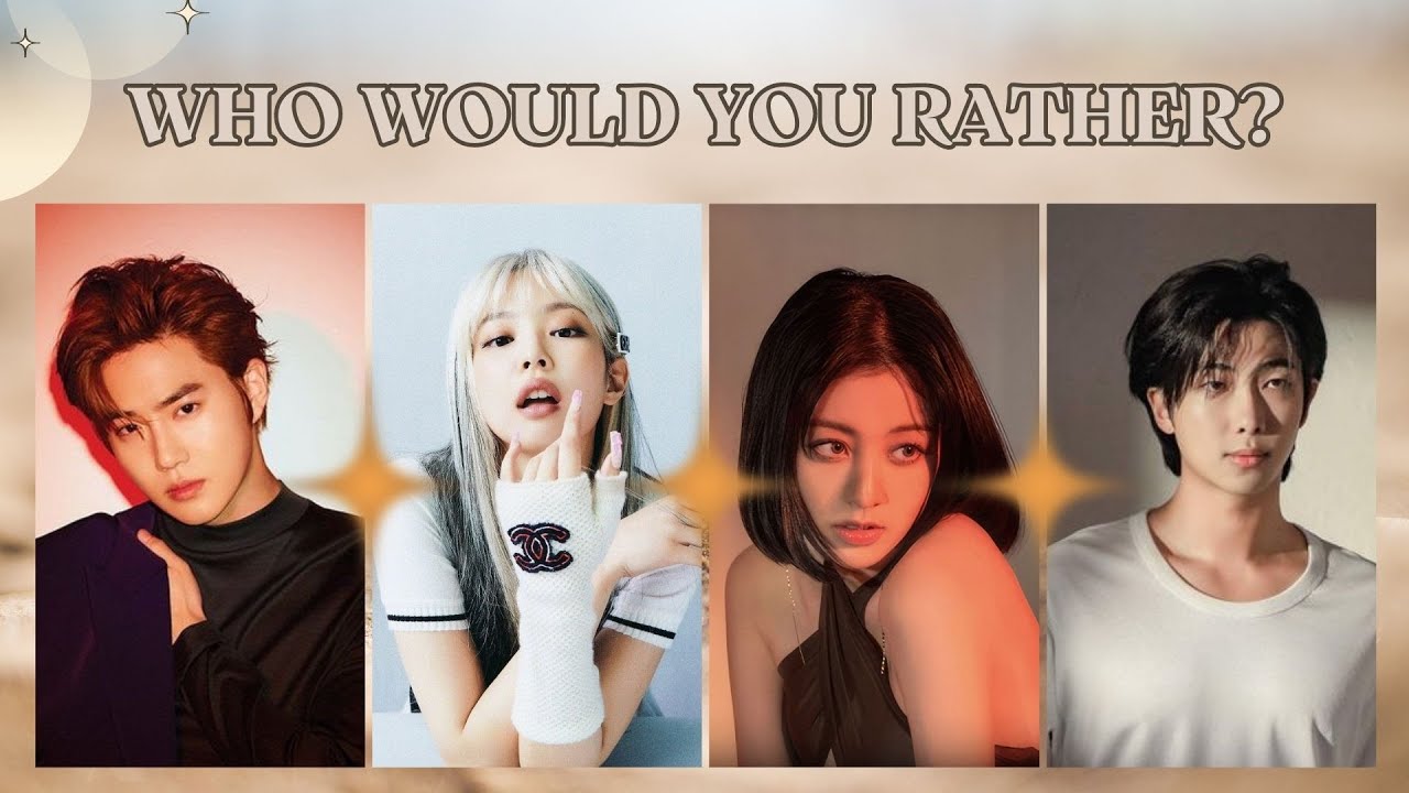 WHO WOULD YOU RATHER? [KPOP GAME]
