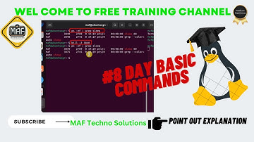 #8 Day Linux Basic Commands | Kill command in Linux with examples | How to use Linux Kill Command