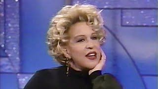 Bette Midler interview on The Arsenio Hall Show1991