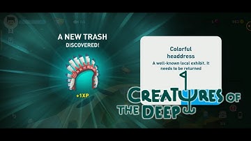 Quest Find Colorful Headdress - Creatures Of The Deep | Walkthrough | Android Game