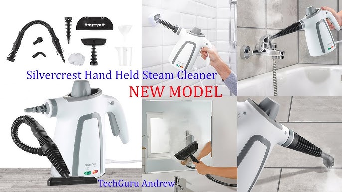 YouTube SDR Steam Cleaner C2 Testing - Unboxing 1100 Silvercrest Hand-Held