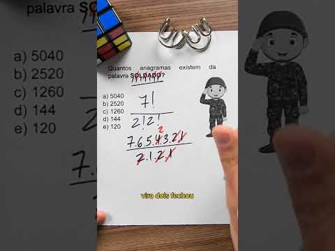 Anagramas da palavra