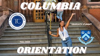 NYC VLOG | COLUMBIA UNIVERSITY ORIENTATION | From Unemployed to Ivy League