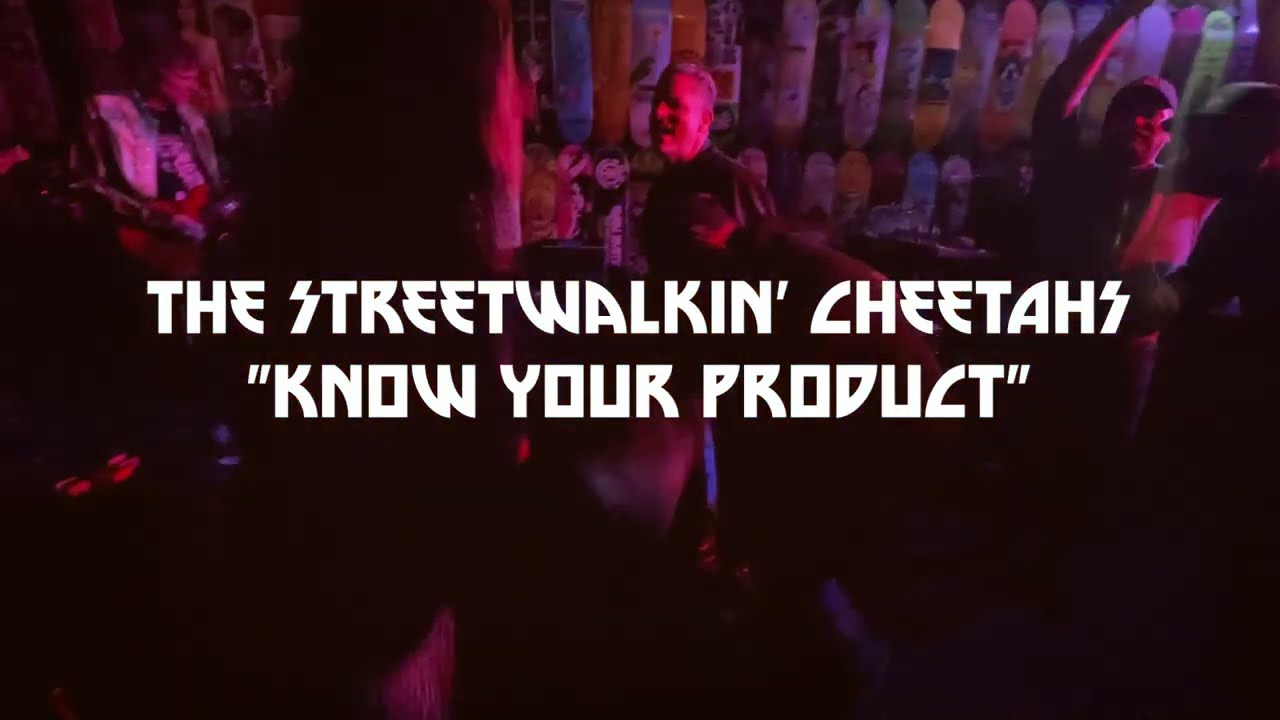 The Streetwalkin' Cheetahs - "Know Your Product" Music Video
