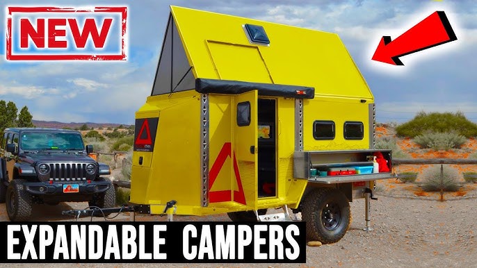 THIS IS INSANE! Hitch Hotel Expandable Mini Camper SEMA Show 2021 