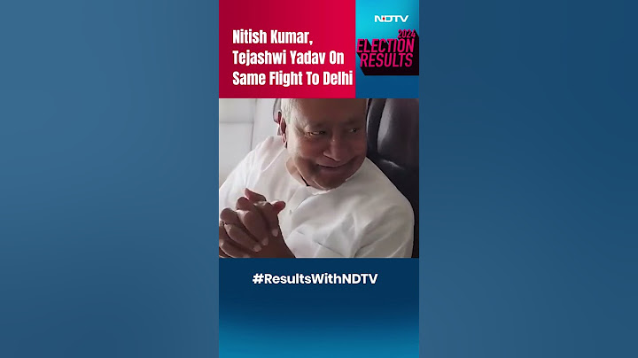 Election 2024 Result | As NDA, INDIA Plan Next Move, Nitish Kumar, Tejashwi Yadav On Same Flight
