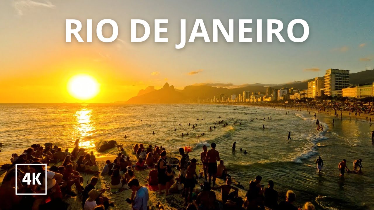 You Won’t Believe This WALK in RIO DE JANEIRO | COPACABANA | 4K WALKING ...
