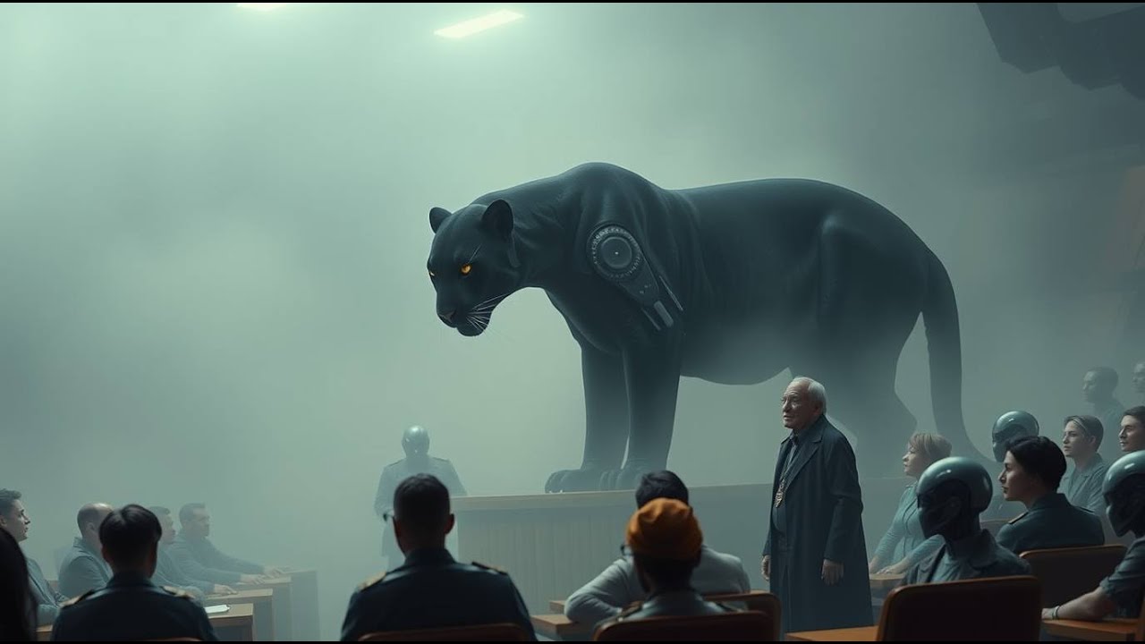 They Brought a Beast to Scare Cadets; It Curled Up Beside the Human and Slept Through Class