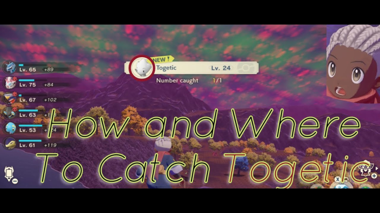Pokemon Legends: Arceus How to Catch TOGETIC and Where to Find it