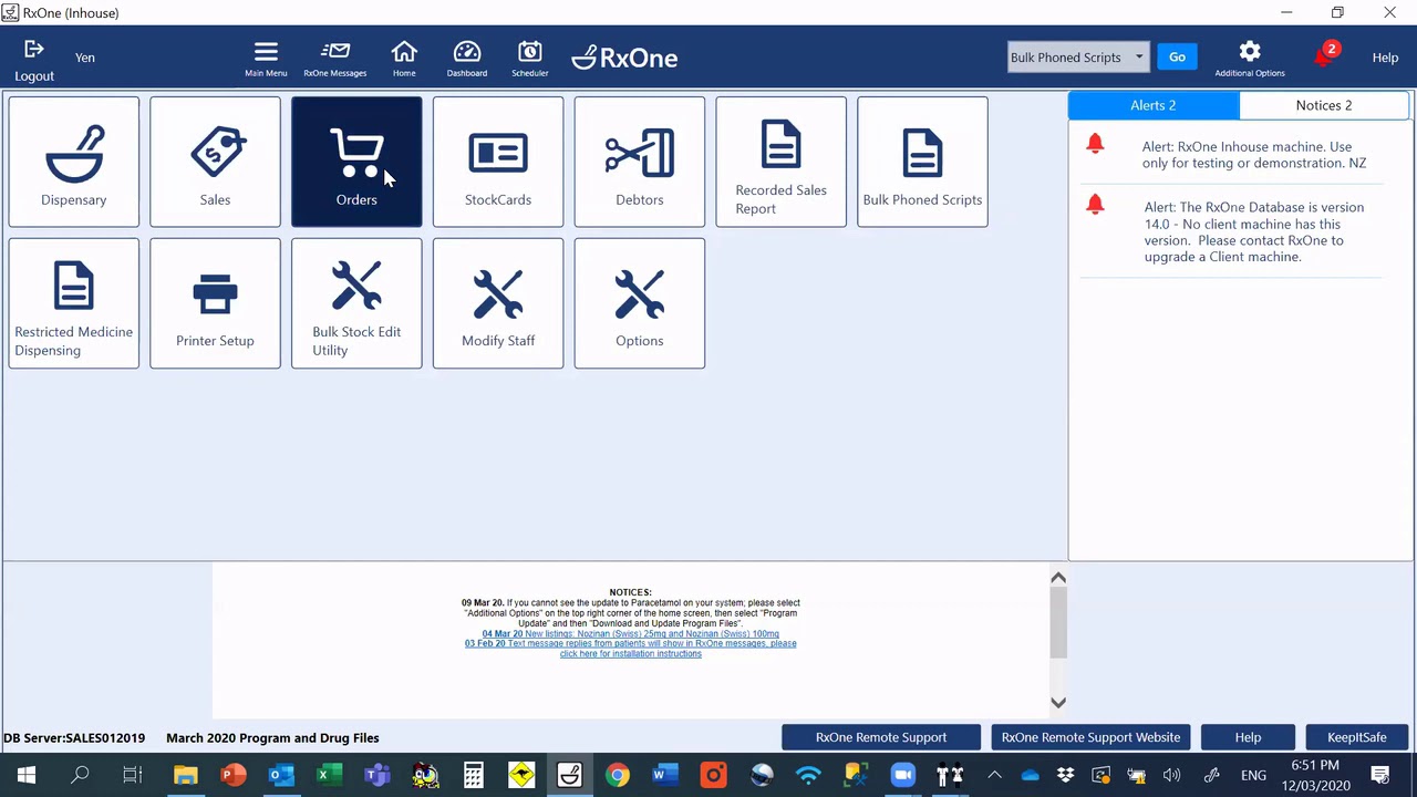 RxOne Advanced Training Webinar