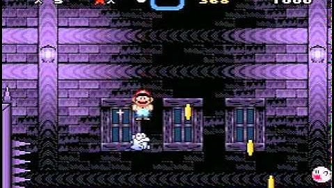Super mario world custom level: unnamed ghost house preview