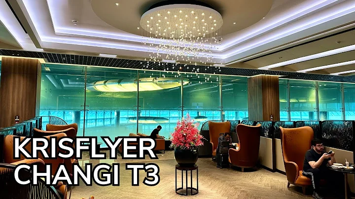 The Best Business Class Lounge?  Singapore Airlines Krisflyer Lounge T3 2025 Review