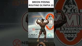 Breon Posing Routine Mr Olympia 2023