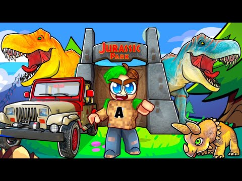 I BUILT a DINOSAUR ZOO in ROBLOX