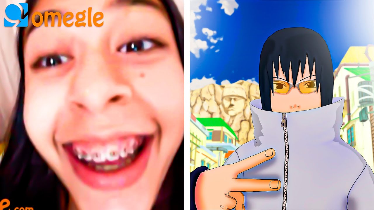 SASUKE entra no omegle de uma forma diferente!