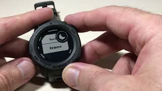 Garmin Instinct Solar | Edit Controls Wheel