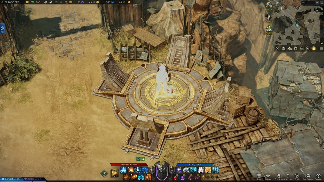 Totrich Location, Lost Ark