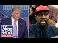 Trump talks Kanye's candidacy: 'I like him he's always been nice to me'