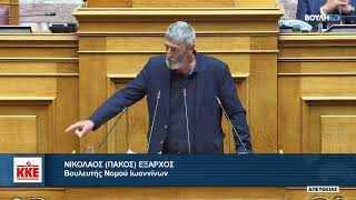 Νίκος 'Εξαρχος: Χάθηκε ένας οικοδόμος για ένα προστατευτικό τελάρο που δεν μπήκε λόγω κόστους