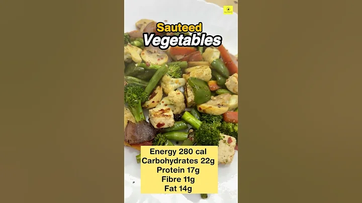 Sautéed vegetables | High fibre | weight loss recipe thumbnail