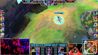 TSM Wild Turtle (Jinx) Steal the dragon with rocket - LCS 08/02/2015