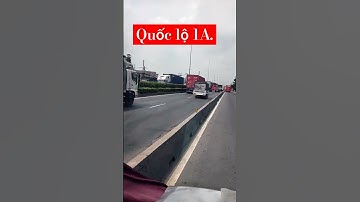 Quốc lộ 1A cầu vượt Quang Trung hướng đi Suối Tiên.