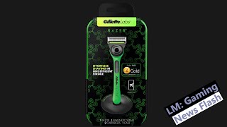 Gillette & Razer Team Up on Limited Edition Razor Launch & Feel Sharp Play Sharp - Gaming News Flash