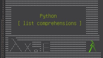 Python: Listeden liste yaratımı (List Comprehension)