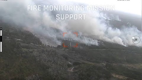 Octopus ISR Systems Epsilon ISR Payload - Fire Monitoring Mission Support