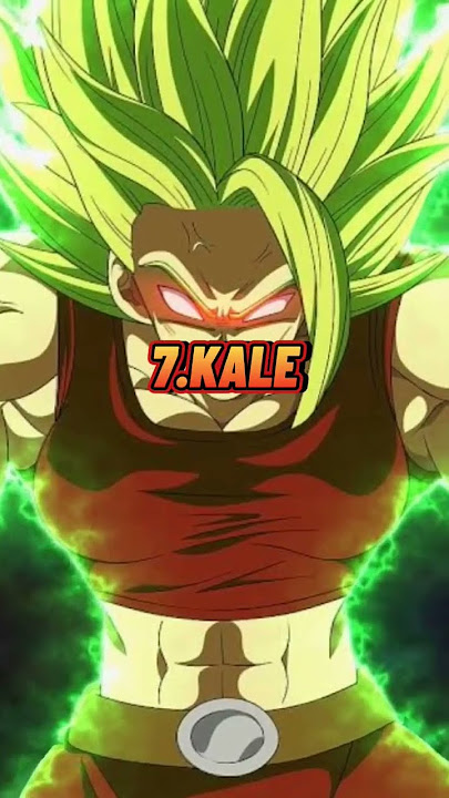 Top 10 strongest saiyans in dragon ball #dbs #dbz #goku #dragonball