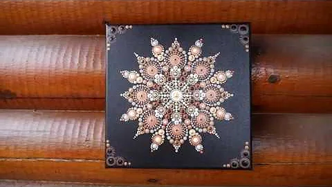 How to paint dot mandalas with Kristin Uhrig #51- ...