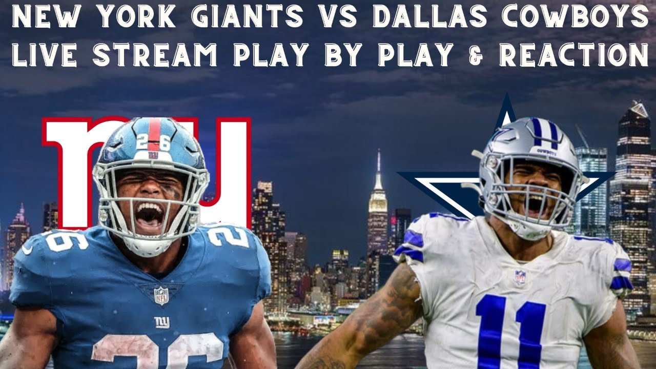 New York Giants Dallas Cowboys Betting Odds For NFL Week 12