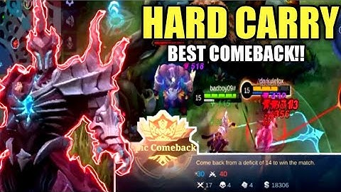 ARGUS HARD CARRY MADE AN IMPOSSIBLE COMEBACK | TOP GLOBAL ARGUS BEST BUILD 2021| MLBB