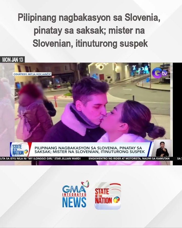 Pilipinang nagbakasyon sa Slovenia, pinatay sa saksak; mister na Slovenian, itinuturong suspek| SONA