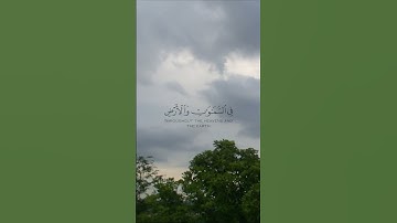 فسبحان الله حين تمسون وحين تصبحون - القارئ عبدالله الخلف | مقاطع قرآن قصيرة وحالات واتس إسلامية 🌱