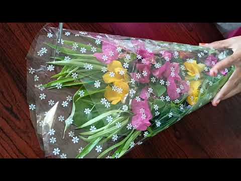 🧻💐DIY Tissue Paper Flower Bouquet