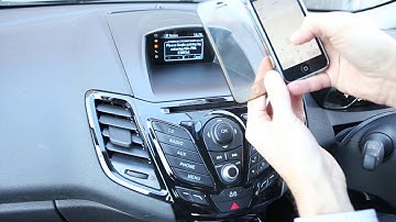 How to Setup Phone to Ford Sync radio Connect via Bluetooth (Fiesta/Focus)