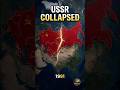 How the Soviet Union Collapsed in 1991: The USSR Became 15 Countries..#shorts #geography