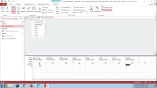 Beginners MS Access Database Tutorial 4 - Creating Microsoft Access Quires