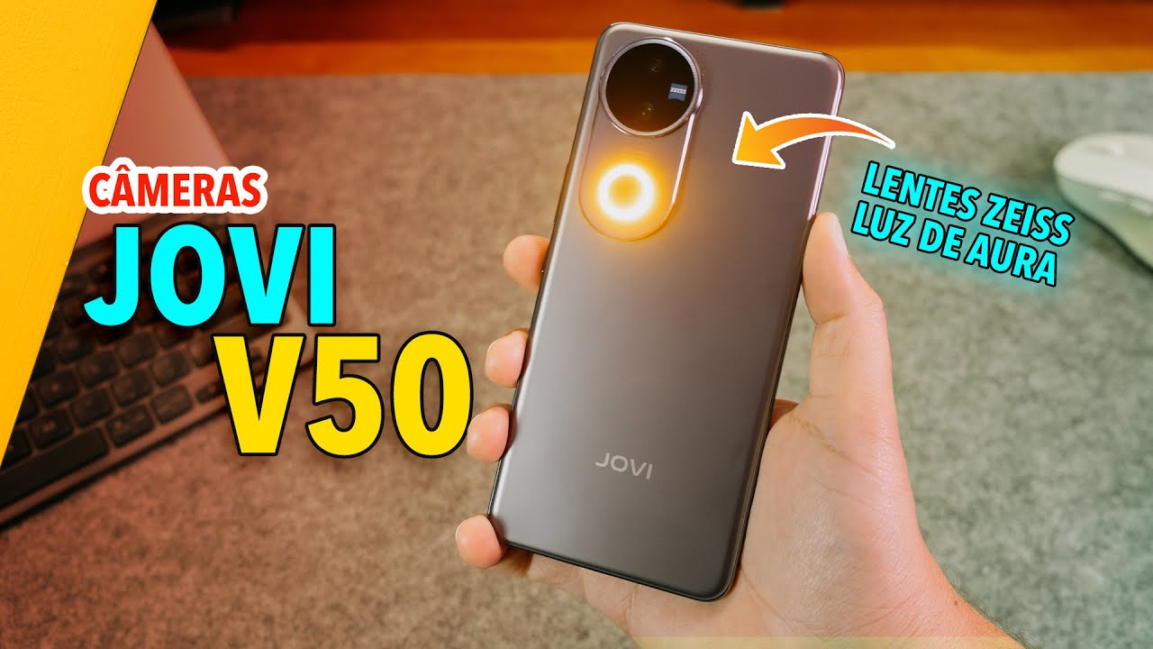 🔴 JOVI V50 é bom? CÂMERAS DE 50MP e LENTES ZEISS - YouTube