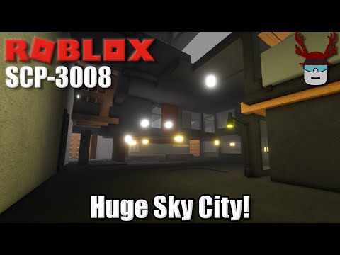 WE BUILT A SKY CITY!  Roblox SCP-3008 