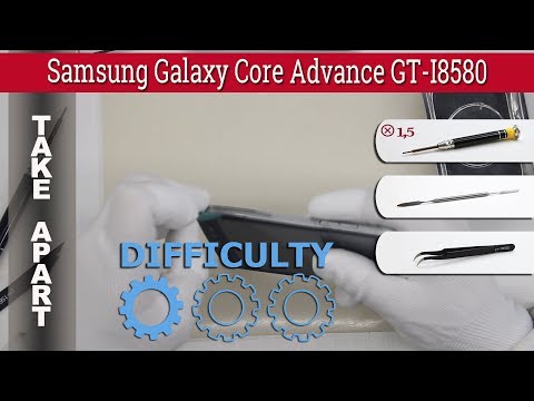 How to disassemble 📱 Samsung Galaxy Core Advance GT-I8580 Take apart