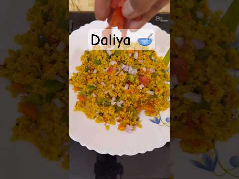 Daliya Breakfast Healthy Diet Weightloss Tasty Food Shorts Viral Trending Sunday Morning